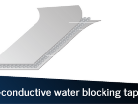 Non-conductive water blocking tape